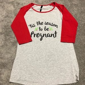 Christmas Maternity Tee